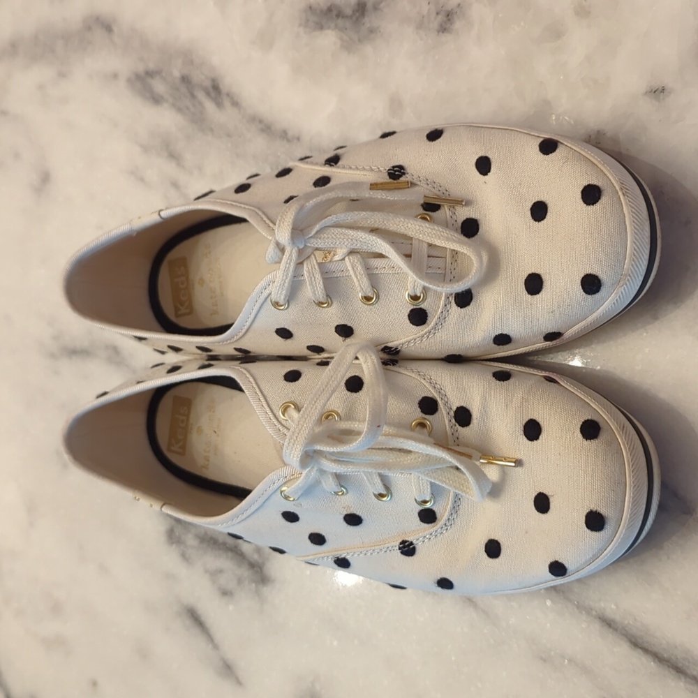 Kate Spade Polka Dot Keds size 9